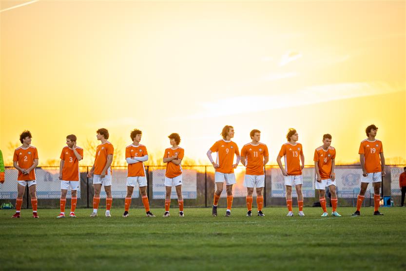 Fairview and Summit high schools play soccer